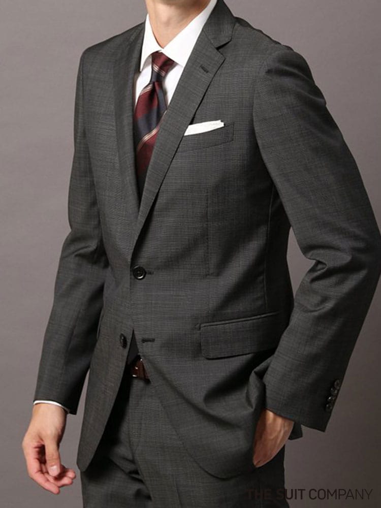 32％割引M本店は Charcoal Gray Suit | チャコールグレースーツ セットアップ スーツM-KUROKAWAONSEN